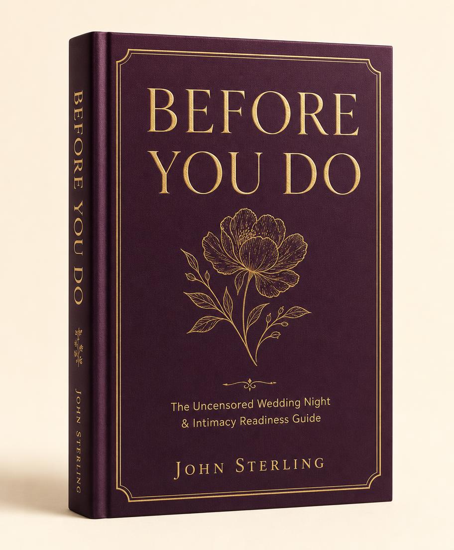 3D cover of the BEFORE YOU DO intimacy readiness guide by John Sterling